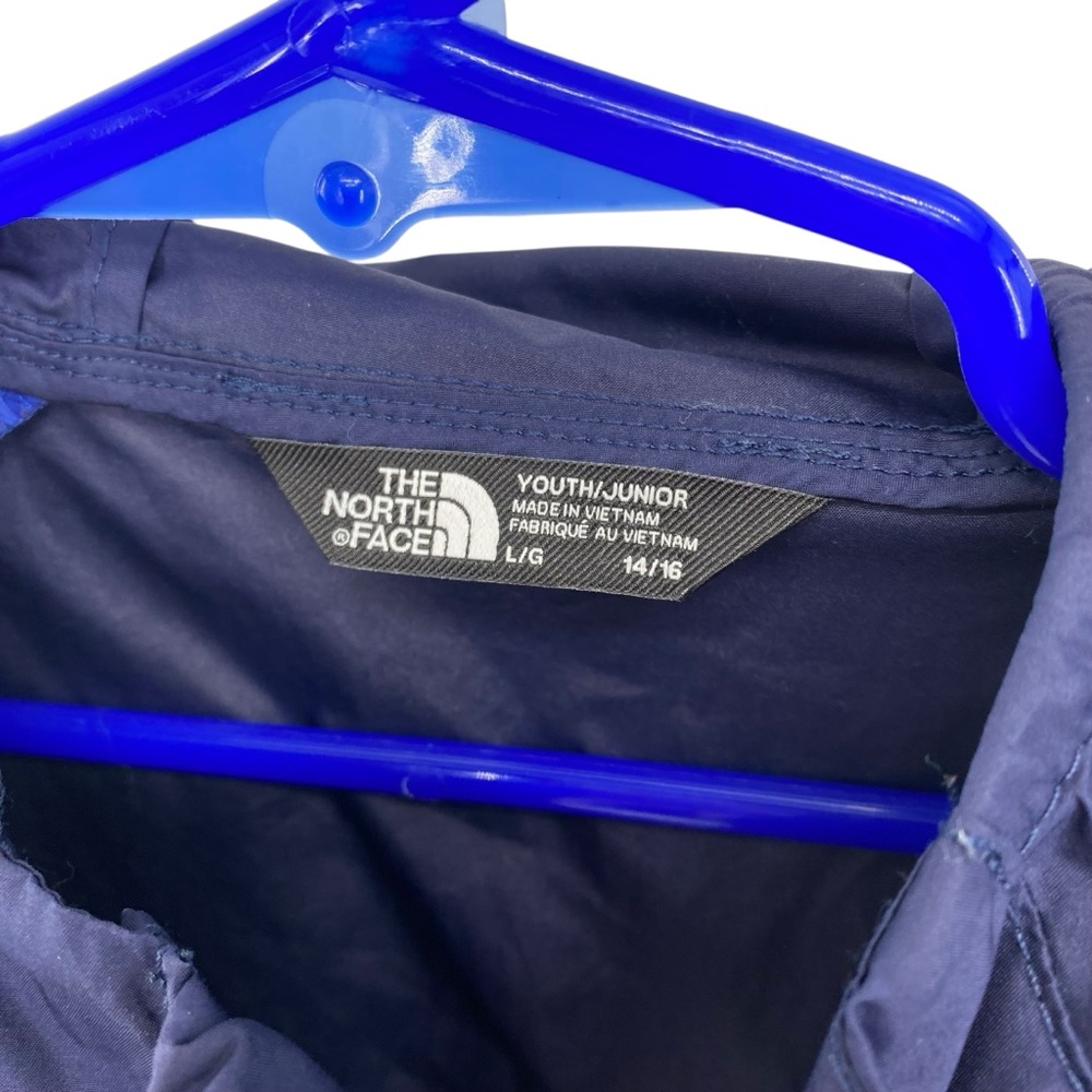 The North Face Windfall Colorblock Windbreaker Jacket Youth Large - Picture 8 of 9